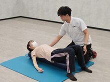 腰痛予防や膝痛改善に、パーソナルトレーニングも人気です♪