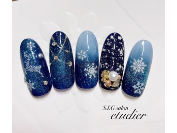 S.I.Gサロン エチュデイエ(etudier)/トナカイネイル☆