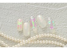 ネイルサロンアンドスクール ミュー(Nail Salon & school mieux)/オーロラネイル