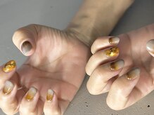 ミーム(meme)/べっ甲ネイル