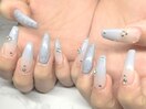 ブルーグラデネイル