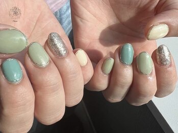 ブラン(Blanc)/パステルカラーネイル