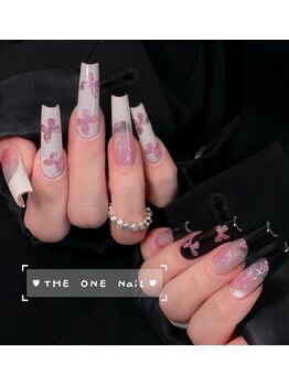 ザ ワン 女子大店(THE ONE)/長さだし/スカルプネイル