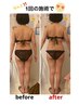 53%オフ【夏応援】〓気になる部分のサイズダウン徹底痩身120分〓人気セルゼロ