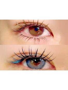 ボリュームのある目元にしたい