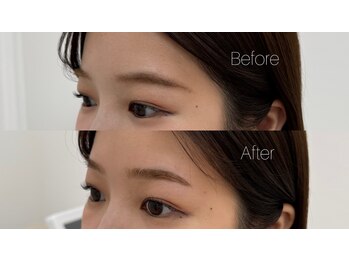 アウラ 表参道(AURA)/アイブロウワックス+HBL