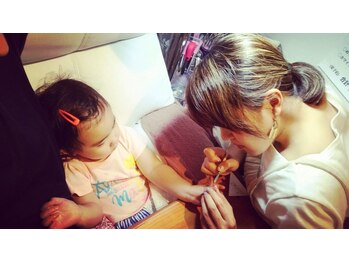 アイラッシュアンドネイル シエル(Ciel)/最年少のお客様