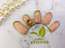 ビューティーアンドライフ オリビア(Beauty&Life Olivia)/先細フレンチネイル