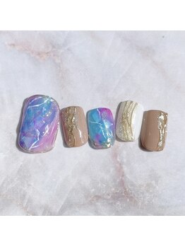 ネイルアンドまつげ リュフェール 五反田(Nail Lufaire)/ブルーミラー