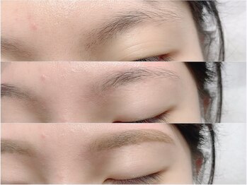 コム 草加マルイ店(com by neolive)/上がり眉毛をなだらか眉毛に!