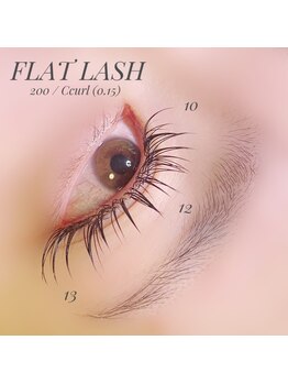 クリスタル マジック アイラッシュ 伊賀店(CRYSTAL MAGIC EYELASH)/フラットラッシュ 付け放題