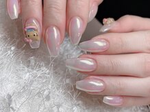 レアネイル 新宿(le'a nail)/ミラーネイル