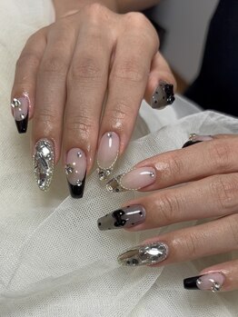 トータルビューティーサロン バイ ココ(Total beauty salon by coco.)の写真/フォルム×持ち×艶◎美しい艶のあるキレイな指先に◇通いやすい料金で、想像以上の“可愛い”を叶える♪