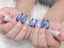 冬ネイル　持ち込み8990