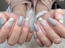 ジュジュル 稲毛本店(jujur)/リボンアートネイル