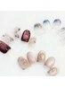 【ハンドネイル】華やかコース　　8.500-