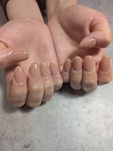 アレーズネイル(A'laise Nail)/ちゅるんなピンクベージュ