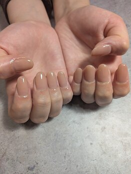 アレーズネイル(A'laise Nail)/ちゅるんなピンクベージュ