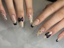 ドットネイル/バレエコア/新宿