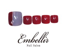 アンベリール 横浜店(Embellir)/(212)ブロッキングフットネイル