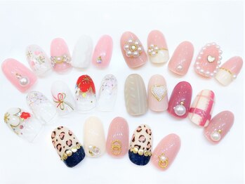 ネイルコレクション ピンク(Nail Collection Pink)/ジェル定額¥8990コース