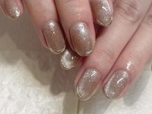 アース コアフュールボーテ 佐久平店(EARTH coiffure beaute)の雰囲気（シンプルネイル、ナチュラルにかわいく♪6500円）