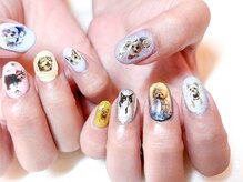 ヌル ネイル 堀江(NURU NAIL HORIE)/うちの子ネイル/ペットLOVE