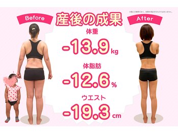 沼袋かえで整体院/【-13.9キロ ダイエット実績】