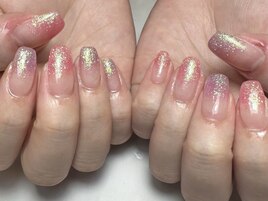 ゆめかわラメグラデーション