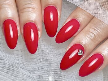 アリウム(Allium)の写真/【フィルイン推奨◎】シンプルだからこそ際立つ美フォルム！定番のワンカラーの仕上がりにも自信アリ♪