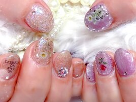 おまかせ春ネイル