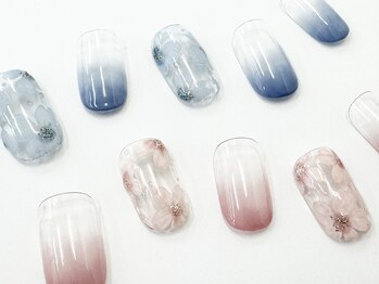 ネイルサロンクイール 宇都宮店(NAIL SALON QUILL)/定額ハンドジェルコース¥8800