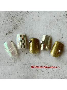 ハイネイルアンドラッシーズ(Hi! Nails&Lashes)/定額デザイン