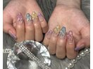 カラフルリボンネイル★