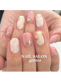 春のお花ネイル