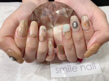 スマイルネイル(SMILE NAIL)/持ち込みコース￥5500