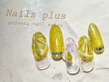 ネイルズプラス(nails plus)/モコモコレモン　マグネット