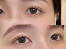 アナナアイラッシュ 南浦和店(Ananas eyelash)/目尻に向けて流したデザイン