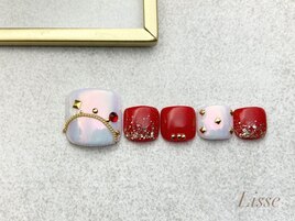 初回◇FOOT アート　¥9000