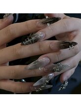 ネイルスタジオイー(nailstudio E)/【Ayumi】smoke.☆°*:.