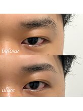 バルブ(BaREB)/メンズ眉毛☆眉毛でイメチェン♪