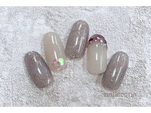 ネイルクローネ(nail crone)/フラワーフレンチネイル