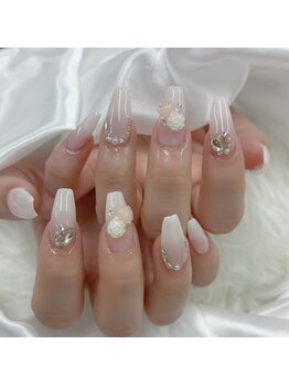 デュリブリンクネイル 高田馬場(Duli blink nails)/上品ベビーブーマーネイル 