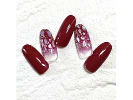 レッドシェルネイル