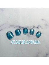 ネイルベースキュウロク(NAILBASE96)/ビー玉マグネットネイル
