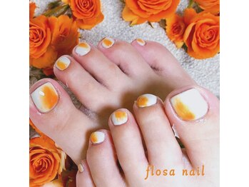 フローザ ネイル(FLOSA NAIL)/フットnail♪