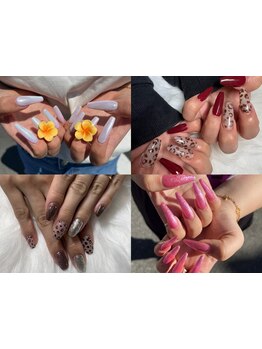 長さ出しのできるサロン