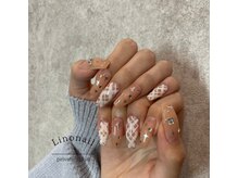 リノ(Lino)/チェックネイル【谷川】