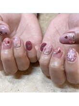 エスネイル(Snail)/ハートピンクネイル