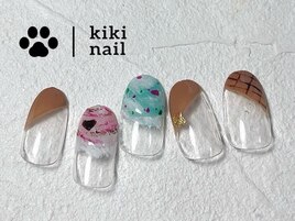 夏デザイン/アイスネイル